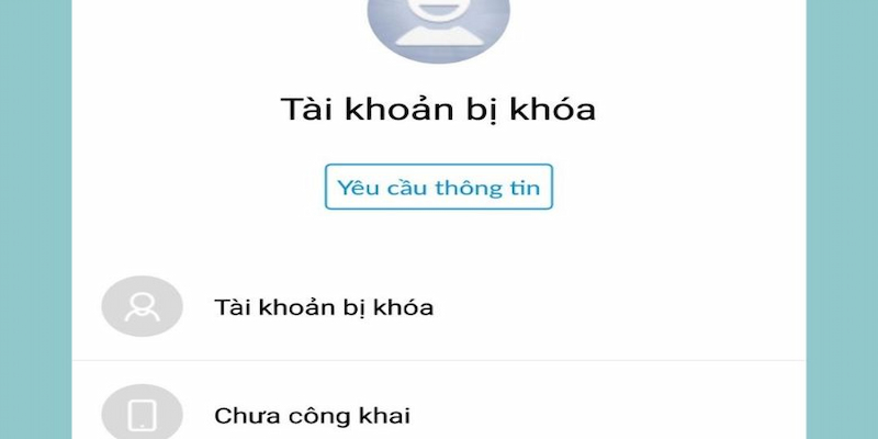 Điền đúng thông tin tài khoản nhưng vẫn không vào được có thể là do nick của bạn đã bị khoá